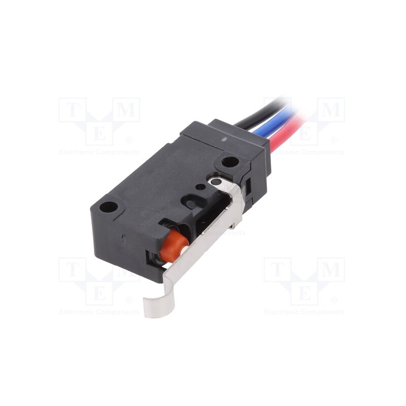 1 pcs x OMRON OCB - D2VW-5L3-1M(D) - Microswitch SNAP ACTION, 5A/250VAC, 5A/30VDC, SPDT, ON-(ON), IP67
