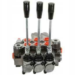 3-section hydraulic distributor 40l 1d 1p 1p
