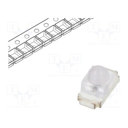 5 pcs x OPTOSUPPLY - OSI3120631F - IR transmitter, 1.5mm, transparent, 30°, λp max: 850nm, SMD, 20mA