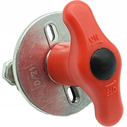 Switch, on and off, battery ground disconnector