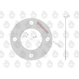 Krazelite clutch shaft seal 0 8mm C 360