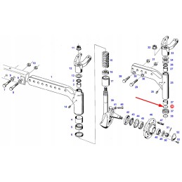 X548929066000 front suspension o-ring