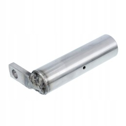 Steering cylinder pin with welded plate