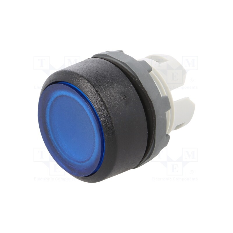 1 pcs x ABB - 1SFA611100R1104 - Switch: push-button, 22mm, Stabl.pos: 1, blue, MLB-1, IP66, flat