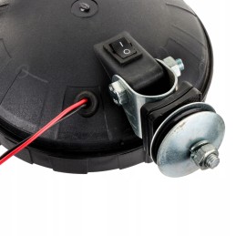 Halogen work lamp, round searchlight, fv thread