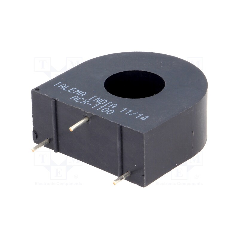 1 pcs x TALEMA - ACX-1100 - Current transformer, ACX, Iin: 100A, 33Ω, -40÷85°C, Trans: 2500: 1