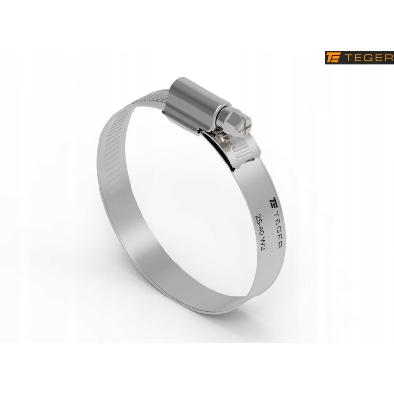 Reinforced clamp band 25 40, snail width