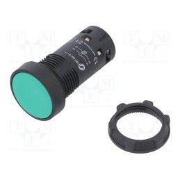 1 pcs x SCHNEIDER ELECTRIC - XB7NA35 - Switch: push-button, 22mm, Stabl.pos: 1, NC + NO, green, none, IP65