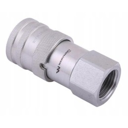 Dry cut hydraulic quick connector size