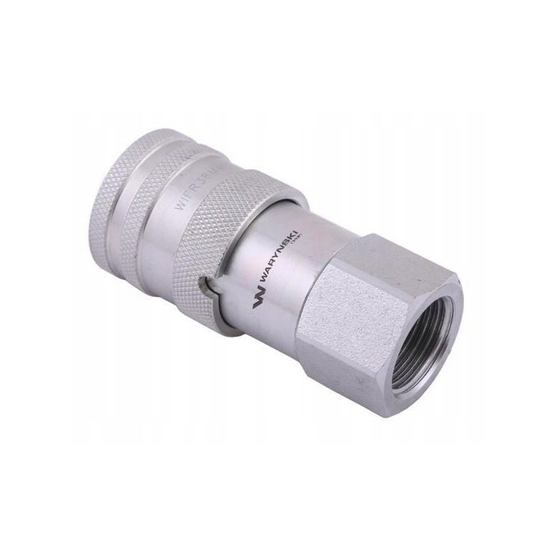 Dry cut hydraulic quick connector size