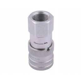 Dry cut hydraulic quick connector size