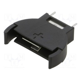 10 pcs x KEYSTONE - 1074 - Socket, CR2032, Batt.no: 1, PCB,vertical,THM, for PCB