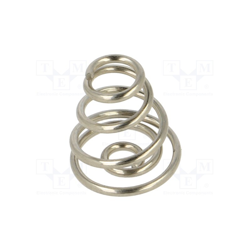 10 pcs x KEYSTONE - 211-C - Spring contact, C,R14, Batt.no: 1, screw