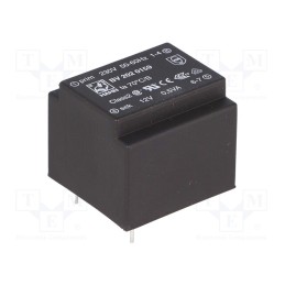 1 pcs x HAHN - BV 202 0159 - Transformer: encapsulated, 0.5VA, 230VAC, 12V, 42mA, PCB, BV
