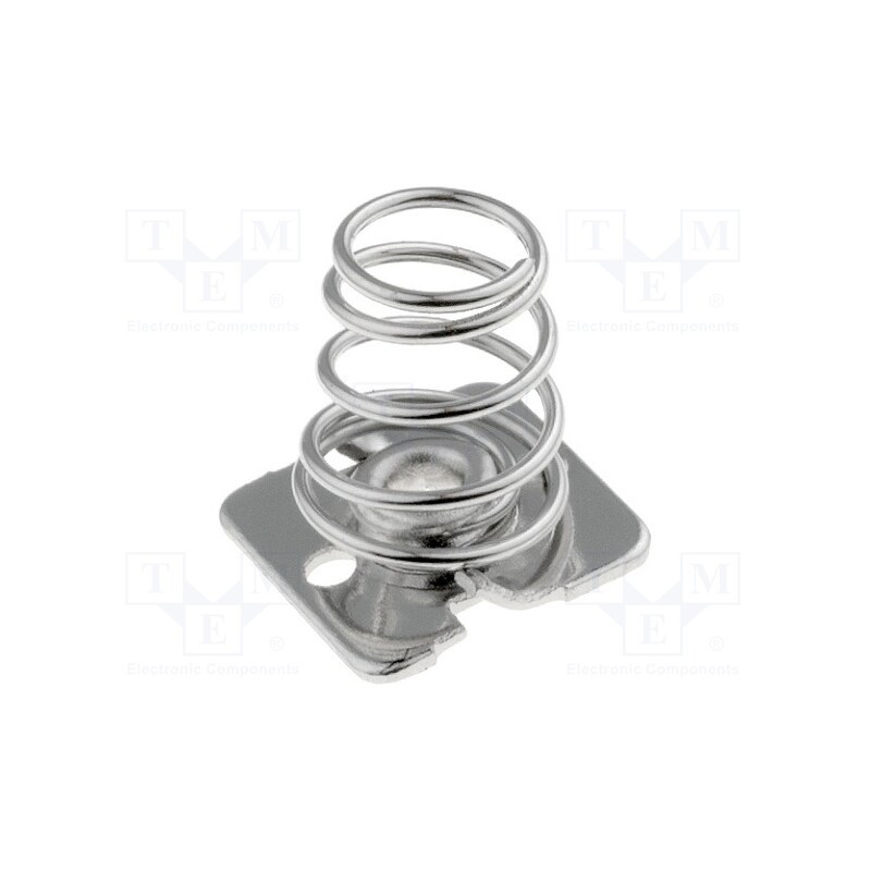 10 pcs x KEYSTONE - 5203 - Spring contact, AAA,R3, Batt.no: 1