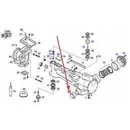 72706307 front axle suspension bush