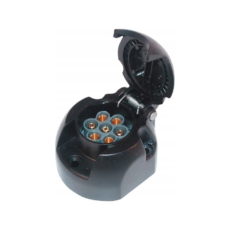 7-pole 12v socket with built-in Hella PVC
