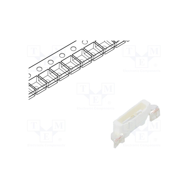 5 pcs x OPTOSUPPLY - OSB54008C1F - LED, SMD, 4008, blue, 200÷400mcd, 4x0.8x1.4mm, 120°, 2.8÷3.4V, 20mA