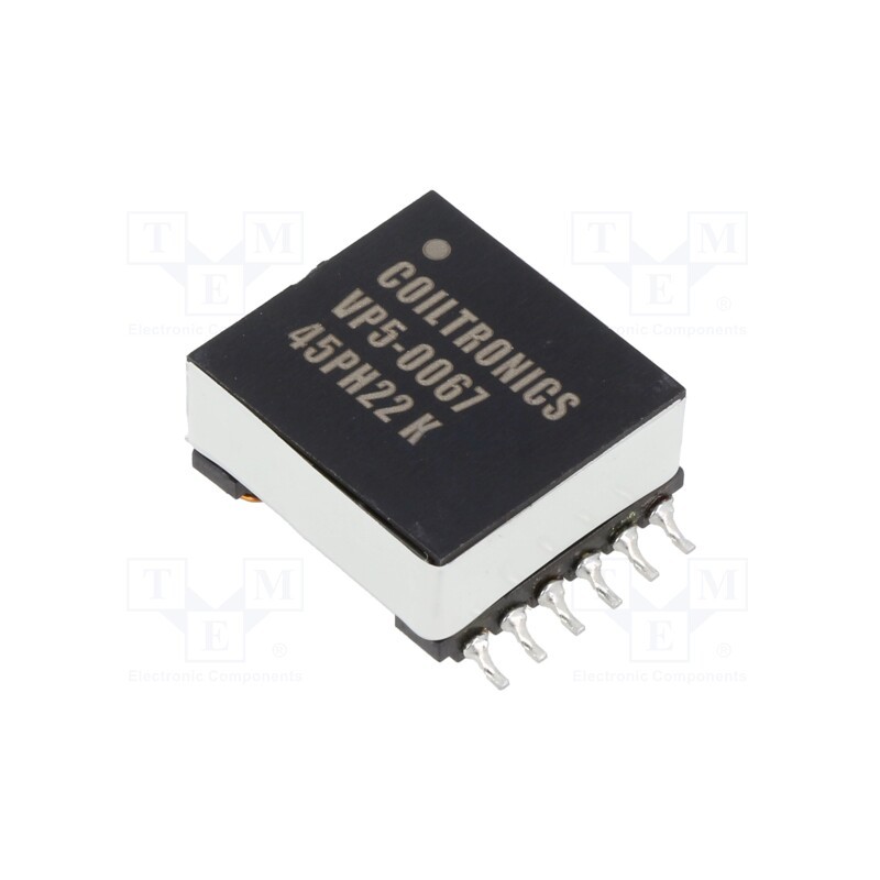 1 pcs x EATON ELECTRONICS - VP5-0067-R - Transformer: impulse, 4.3uH, -40÷125°C, ±20%, 2.08A, 47mΩ