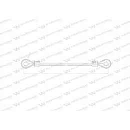 Line haul l 260mm 80231009 Zetor Warynski