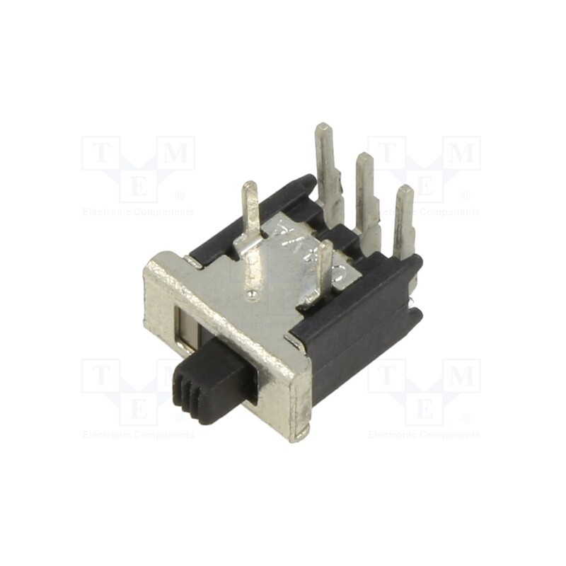 1 pcs x TE Connectivity - 1571984-1 - Switch: slide, Pos: 2, SPDT, 0.4A/20VAC, 0.4A/20VDC, ON-ON, THT, 40mΩ