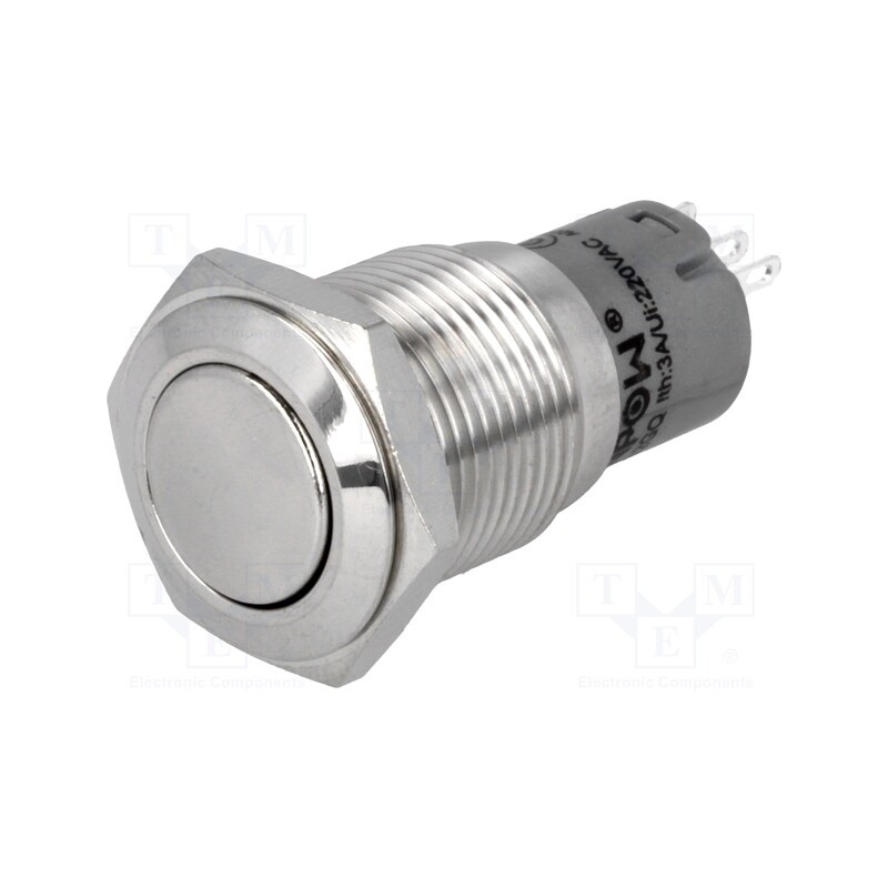 1 pcs x ONPOW - LAS2-GQF-11/S-P - Switch: vandal resistant, Pos: 2, SPDT, 0.5A/220VAC, 1A/24VDC, IP65