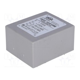 1 pcs x INDEL - TSPZ10/019 - Transformer: encapsulated, 10VA, 230VAC, 9V, 9V, 550mA, 550mA, PCB