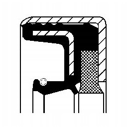 Sealing ring 60x80x12 mm corteco