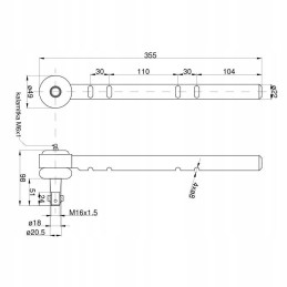 Long ball joint without thread 46635660 902010 c