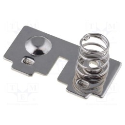 10 pcs x KEYSTONE - 5214 - Button-like/spring contact, AAA,N,R3, Batt.no: 2, push-in