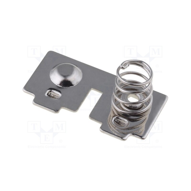 10 pcs x KEYSTONE - 5214 - Button-like/spring contact, AAA,N,R3, Batt.no: 2, push-in