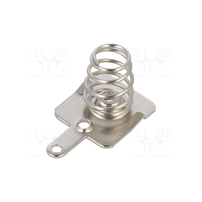 10 pcs x KEYSTONE - 5220 - Spring contact, A,AA,CR2,R6, Batt.no: 1, soldered