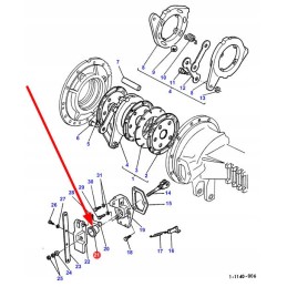 1667175m1 sealing rubber cover