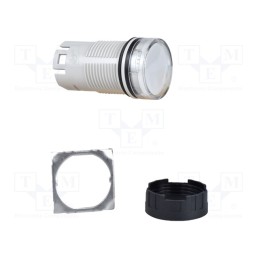 1 pcs x SCHNEIDER ELECTRIC - ZB6AV1 - Control lamp, 16mm, Harmony XB6, -25÷70°C, Illumin: ZB6Z, Ø16mm