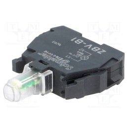 1 pcs x SCHNEIDER ELECTRIC - ZBVB1 - Illuminating unit, 22mm, Harmony XB4, -25÷70°C, Illumin: LED