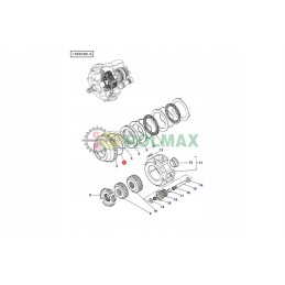 O-ring massey ferguson 3382252m1