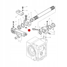 Hydraulic pump o-ring mf 364105x1 original
