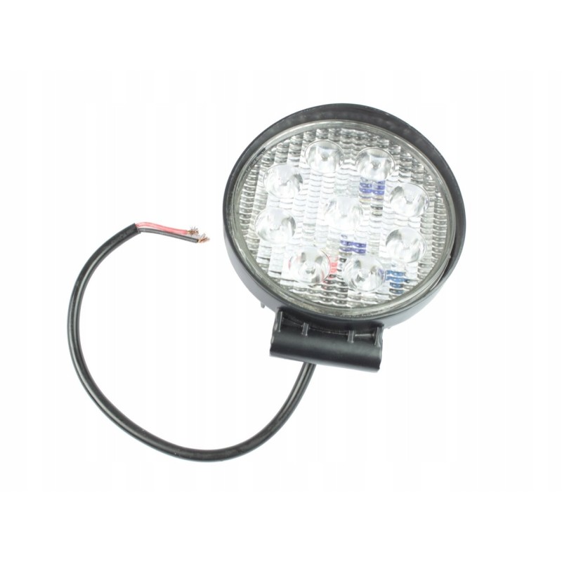 Round LED work lamp 9xLED 0076