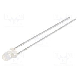 5 pcs x BRIGHTEK (EUROPE) - N0Y33L45 - LED, 3mm, yellow, 5000÷8500mcd, 30°, 1.8÷2.6V, No.of term: 2, 60mW