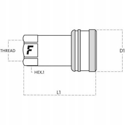 Anv38gasf quick connector 3 8 bsp ig socket