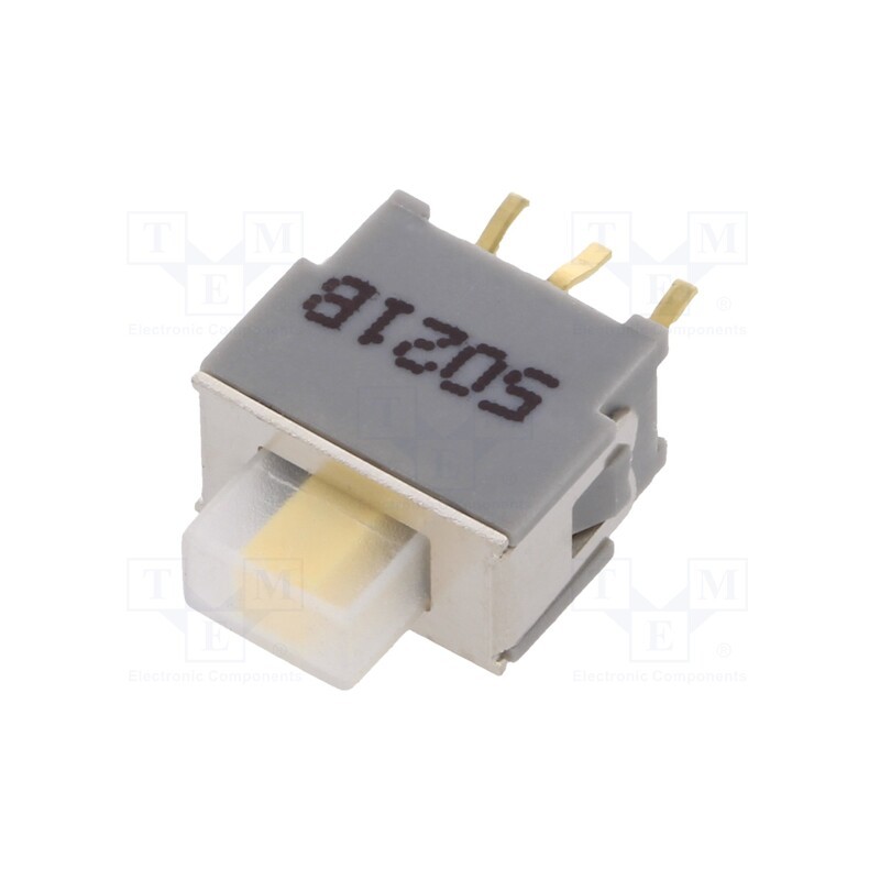 1 pcs x KNITTER-SWITCH - ASE 1 E - Switch: slide, Pos: 3, SPDT, 0.05A, 0.05A, ON-OFF-ON, PCB,THT, 50mΩ