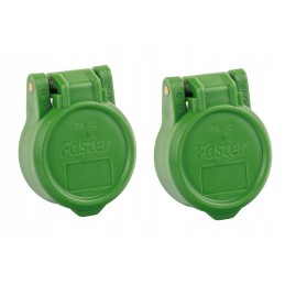 Dust covers for euro faster sockets, 4 pcs