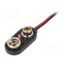 10 pcs x COMF - BS-IR 150MM - 6F22 connector, 6F22,6LR61, Batt.no: 1, cables, 150mm