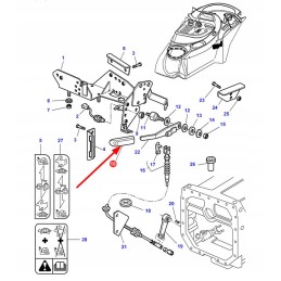 3712976m2 lever handle