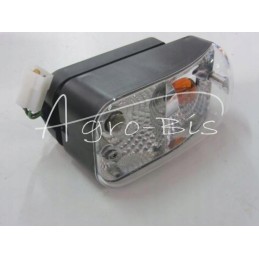 Headlamp facing direction position L