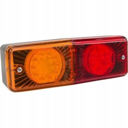 Rectangular combination rear lamp, 5-pin LED 12-24