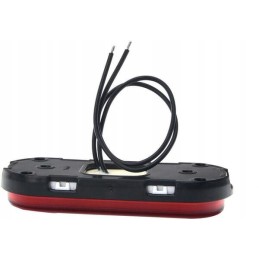 Rectangular LED marker lamp 12 24v 124x49x20mm