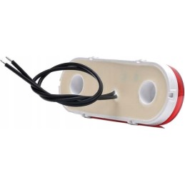 Rectangular LED marker lamp 12 24v 124x49x20mm