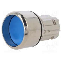 1 pcs x SIEMENS - 3SU1050-0CB50-0AA0 - Switch: push-button, 22mm, Stabl.pos: 1, blue, none, IP67, concave