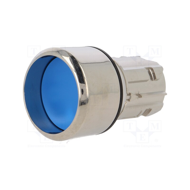 1 pcs x SIEMENS - 3SU1050-0CB50-0AA0 - Switch: push-button, 22mm, Stabl.pos: 1, blue, none, IP67, concave